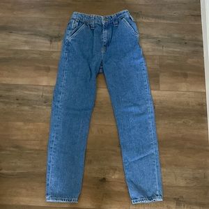 ultra high rise mom jeans